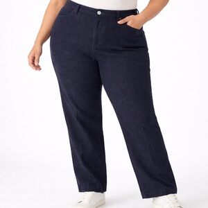 Signature Slimming Christopher Banks Classic Straight Leg Pants Women’s 16W NWT